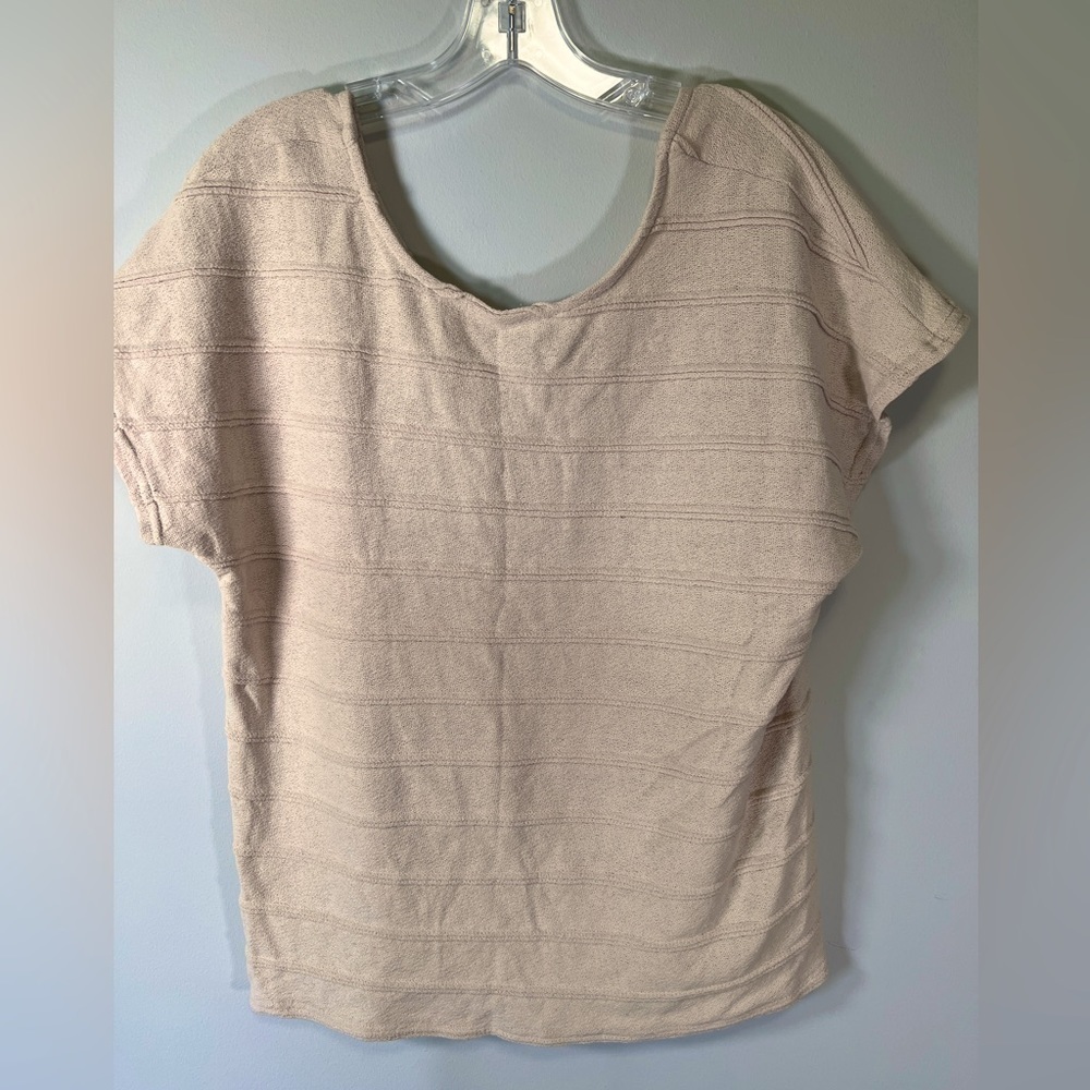 Women's 100% Cotton Cap Sleeve Short Sleeve Shirt
